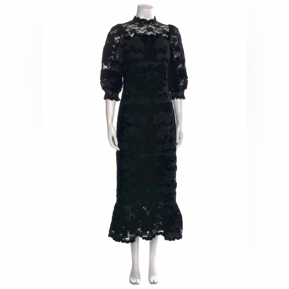 Sea New York - Long Pattern Lace Dress